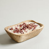 Amaris Mango Wood Candle Small